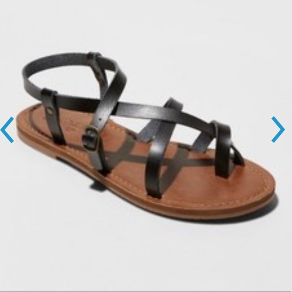 ladies leather gladiator sandals